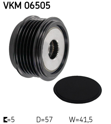 SKF VKM06505 Szabadonfutós ékszíjtárcsa